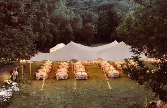 Tentes de reception