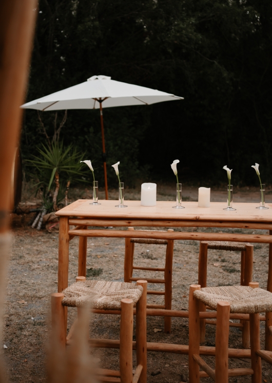 Ensemble Vin d'honneur BOHO