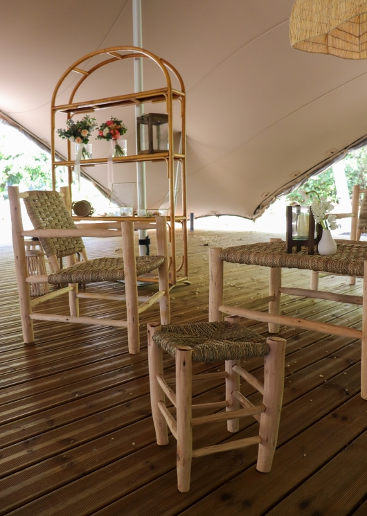 Tabouret bas Doum